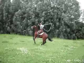 طناب بازی با اسب